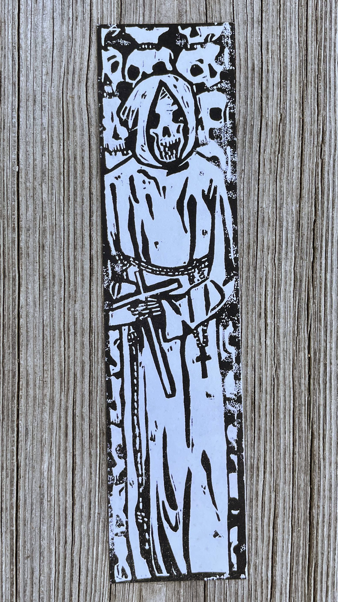 Catacombs Skeleton Bookmark