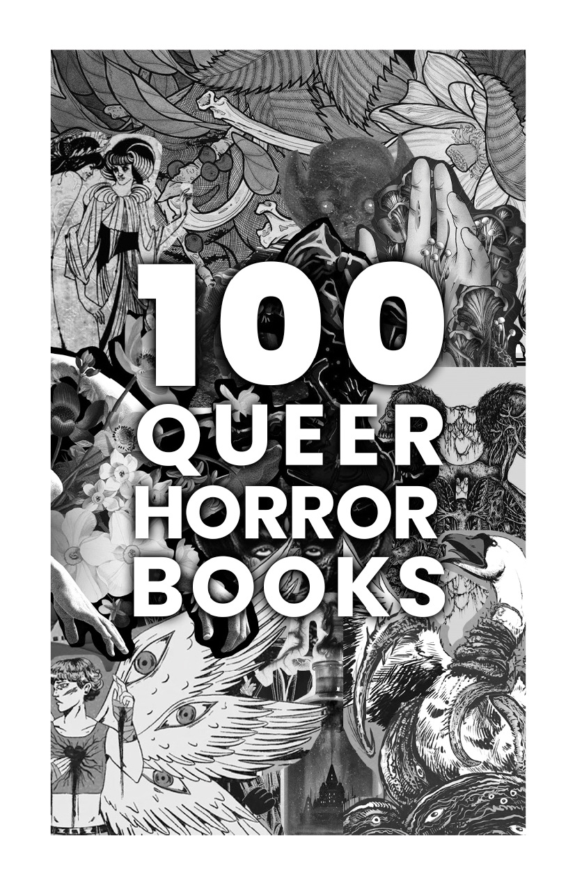 100 Queer Horror Books zine